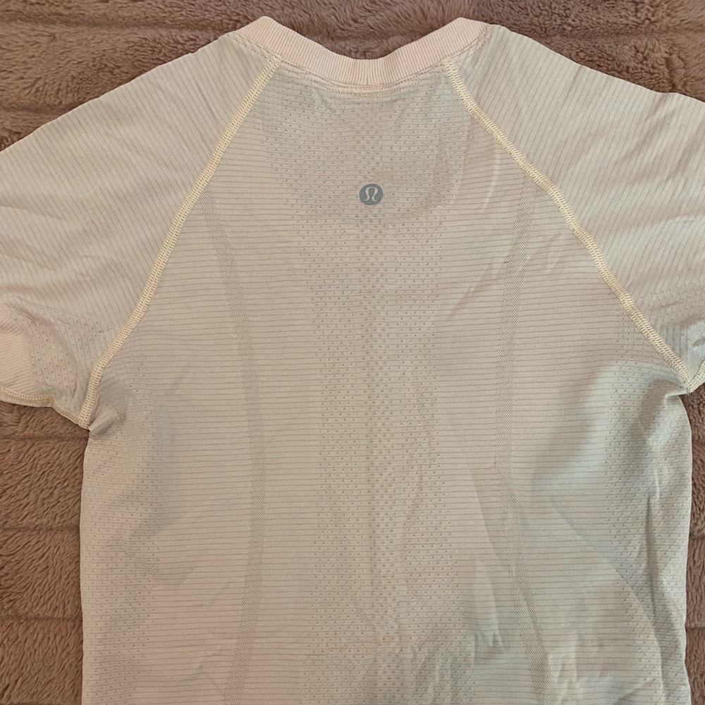 Light pink Lululemon shirt